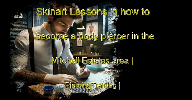 Skinart Lessons in how to become a body piercer in the Mitchell Estates area | PiercingTraining | PiercingClasses | SkinartTraining-United States